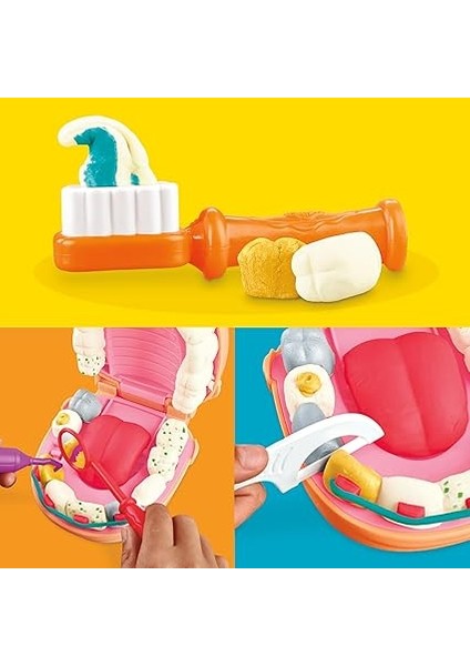 Drill 'n Fill Diş Hekimi Oyun Hamuru Seti, 3 Yaş ve Üzeri Çocuklar Için, 8 Modelleme Bileşiği Kutusu, Toksik Değildir, Çeşitli Renkleri Mevcuttur indirimleri