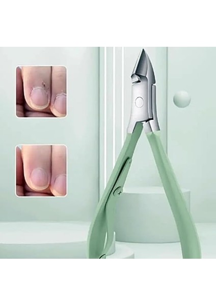 Parça Su Yeşili, Mıknatıslı Özel Kutuda Cam Törpülü Paslanmaz Çelik Manikür Pedikür Bakım Seti indirimleri