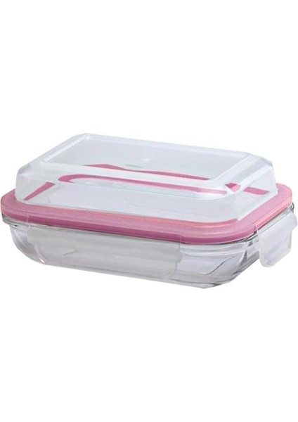 Glasslock Dikdörtgen Plus Cam Saklama Kabı 350 ml