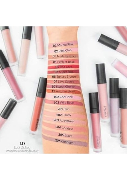 Mat Likit Ruj 4 Ml- Renk 203 Au Natural fırsatları