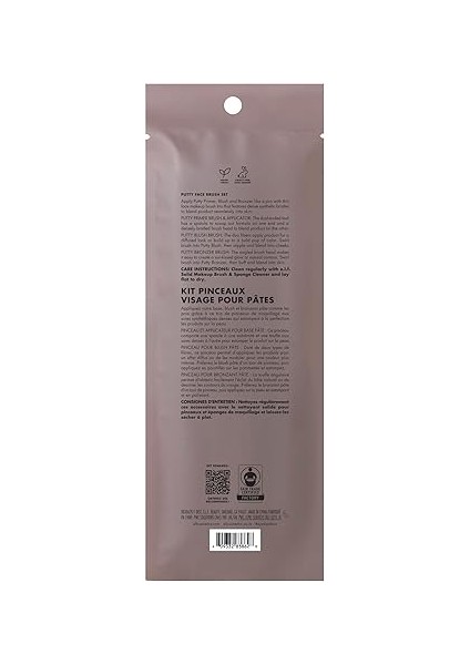 Macun Araçları Üçlü, Macun Ürünleri Için 3'lü Yüz Makyaj Fırçası Seti, Macun Astarı, Allık ve Bronzlaştırıcı, Vegan ve Hayvanlar Üzerinde Denenmemiş Olarak Kolayca Karıştırmanıza Yardımcı Olur indirimleri