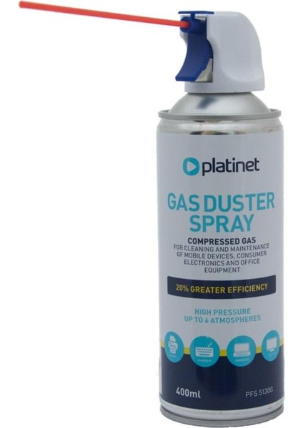 Çubuklu Kapak Basınçlı Hava Spreyi Bilgisayar Laptop Elektronik Toz Alıcı Spray 400ML