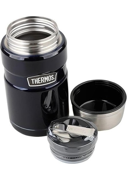 SK3021 Stainless King Yemek Termosu 0.71 Lt Lacivert Çelik Termos SK3020MB fiyatları