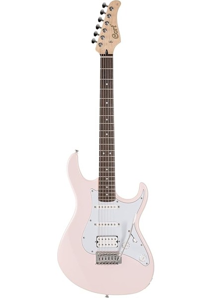 Elektro Gitar Pastel Pembe (H-S-S)