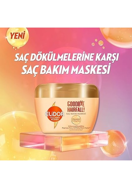 Collagen Blends Saç Bakım Maskesi Goodbye Hairfall Saç Dökülmelerine Karşı 160 ml modelleri