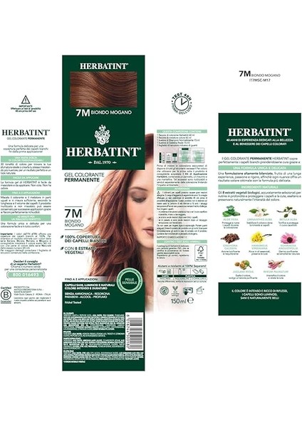 7m Blond Acajou Kızıl Kestane Saç Boyası (135 Ml) indirimleri