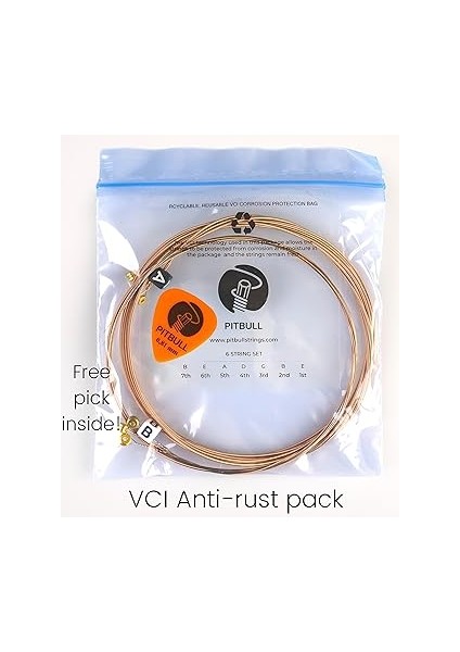 Strings Gold Series Gag L Pb Light Takım Tel - Yeni Seri Akustik Gitar Teli 012-053 modelleri