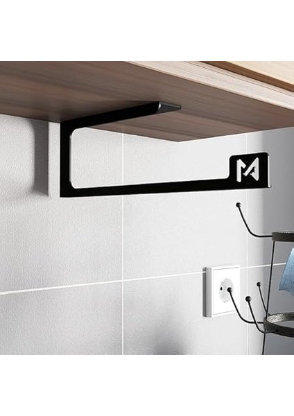 1.5mm Seyyar Gezen Rulo Tutucu Kağıt Havlu Rulo Tutucu,mutfak Rulosu Askısı, Mutfak Kağıt Rafı,kağıt Havluluk, Peçete Saklama Rafı, Dolap Altı,yanı modelleri