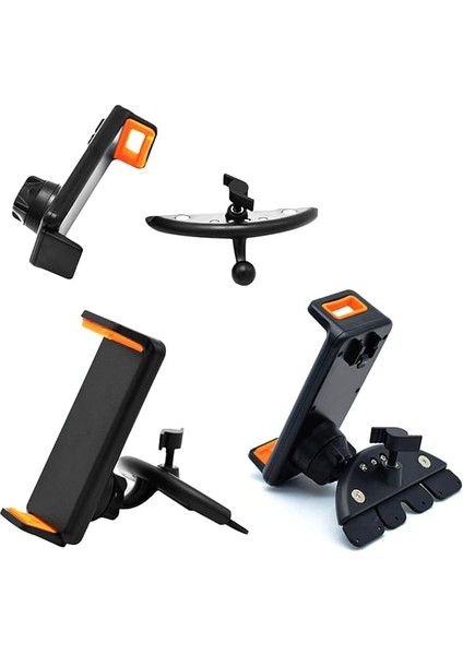 CD Player Slot Girişli Araç Içi Telefon ve Tablet Tutucu - AL2446 fiyatları