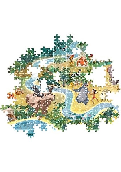 1000 El. Compact Story Maps The Hungle Book [puzzle] indirimleri