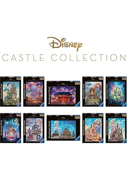 Disney Castle Koleksiyonu: Kar Beyazı Yetişkinler Için 1000 Parça Yapboz - 17329 - Her Parça Eşsizdir, Softclick Teknolojisi Parçaların Mükemmel Bir Şekilde Uyması Demektir, 27 x 20 indirimleri