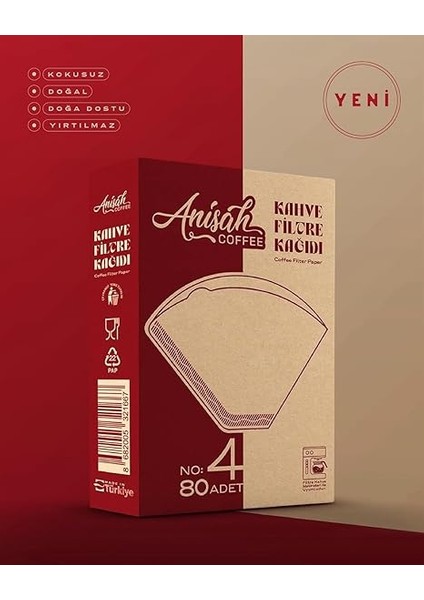 Filtre Kahve Kağıdı | Kokusuz | Kimyasalsız | Doğa Dostu | Yırtılmaz fiyatları