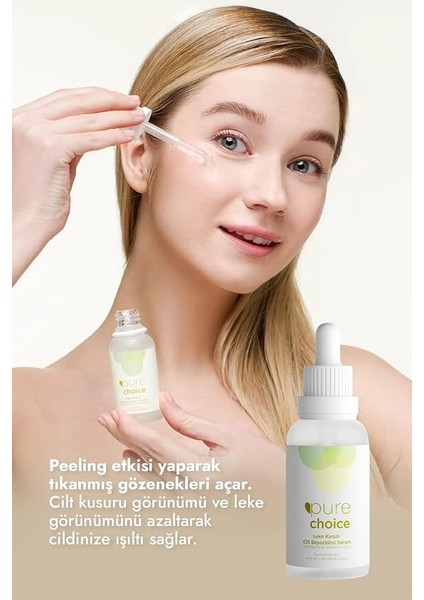 Choice Leke Karşıtı Cilt Beyazlatıcı Serum 30 Mililitre indirimleri