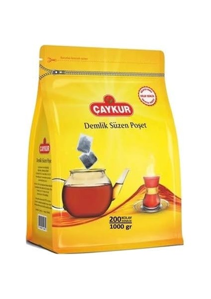 Demlik Süzen Poşet Çay [200 x 5g]