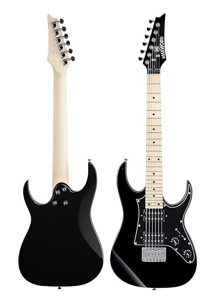 DE-150BK Maple Klavye Hh Manyetik Yüksek Kaliteli Elektro Gitar Seti fırsatları