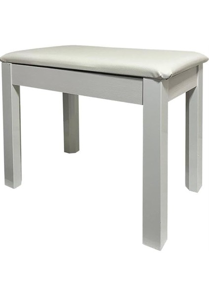 TBX-144WH Üst Kalite Piyano Taburesi Gizli Bölmeli Beyaz Renk (32X54X48) indirimleri