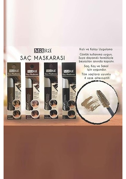 Kozmetik IMM209.363 Saç Maskarası Açık Kumral fiyatları