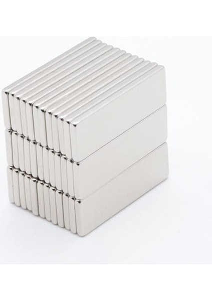 Adet 30X10X2 mm Dikdörtgen Neodyum Mıknatıs Boy 30MM En 10MM Kl. 2mm