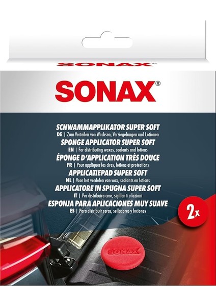 417 141 Aplikatör Sünger Süper Yumuşak, Renkli