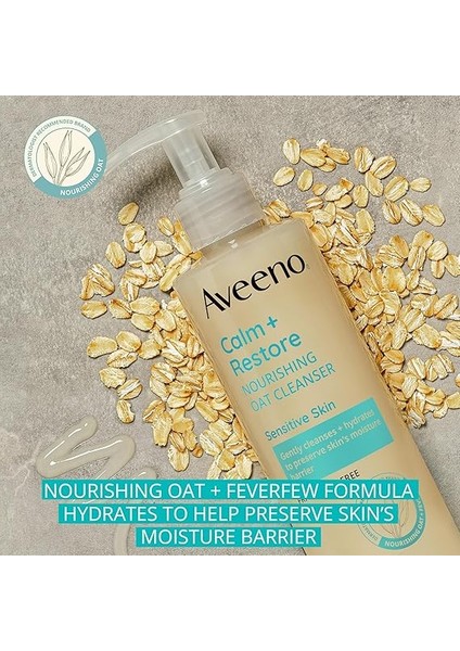 Hassas Ciltler Için Besleyici Yulaf Özlü Yüz Temizleyici 232ML modelleri