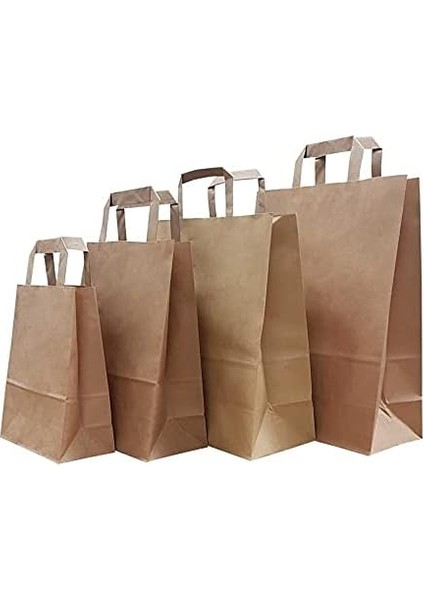 Kraft Kağıt Çanta Karton Hediyelik Poşet Torba - 25X28 Cm. - 10 Adetlik 1 Paket fırsatları