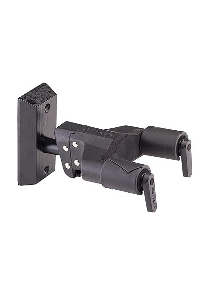 GSP38WBK Plus Gitar Duvar Askısı, Siyah Ahşap Tabanlı ve Yükseltilmiş Ags fiyatları