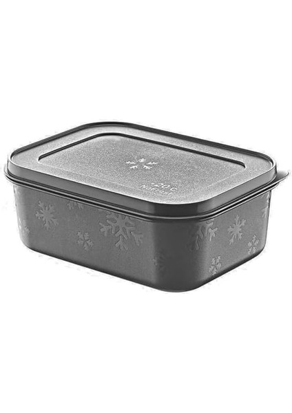 No Frost Silikon Yumuşak Kapalı Saklama Kabı Dondurucu ve Buzluk Saklama Kabı 675ML, Kapaklı No Frost Saklama Kabı 675ML, Derin Dondurucu Saklama Kabı 675ML