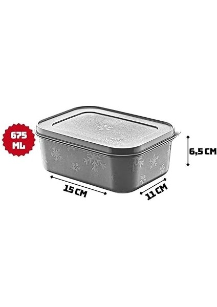 No Frost Silikon Yumuşak Kapalı Saklama Kabı Dondurucu ve Buzluk Saklama Kabı 675ML, Kapaklı No Frost Saklama Kabı 675ML, Derin Dondurucu Saklama Kabı 675ML fiyatları