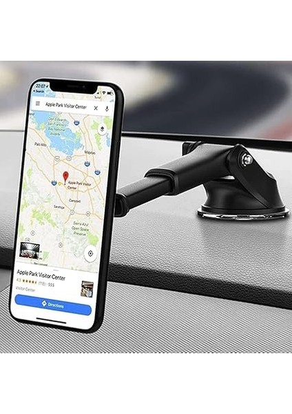 Mıknatıslı Manyetik Araba Telefon Tutucu Araç Telefon Tutucu Ön Cam Için Güçlü Emiş Gücüne Sahip Mıknatıs, Evrensel 360° Döndürülebilir indirimleri