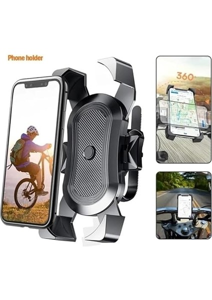 Bisiklet Mobilet Motosiklet Bebek Arabası Market Arabası Motor Için Telefon Tutucu 037 indirimleri
