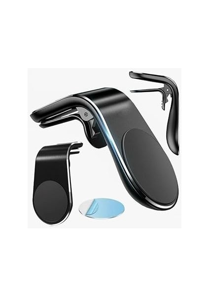 ® Havalandırma Izgarasına Takılabilen Mandallı Mıknatıslı Oto Araç Içi Manyetik Telefon Tutucu indirimleri