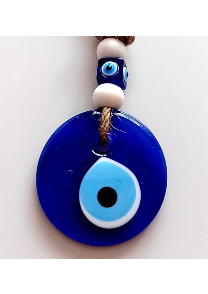 Klasik Mavi Cam Nazar Boncuğu 7 Santimetre Çapında Nazarlık Duvar Süsü fiyatları