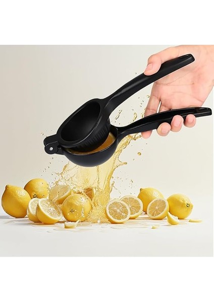 Döküm Limon Sıkacağı Limon Presi Büyük Boy 24 Cm, Siyah Metal Limon Sıkacağı, Döküm Naranciye Sıkacağı (Döküm Limon Sıkıcı) fiyatları