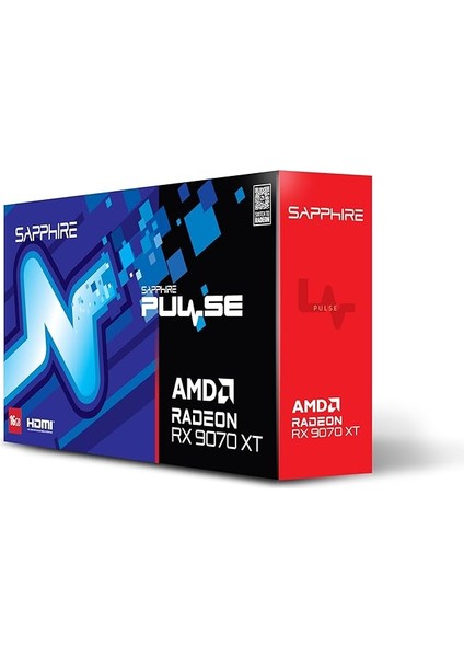 Pulse Amd Radeon™ Rx 9070 Xt Gamıng 16GB Dual Hdmı/dual Dp Gpu Ekran Kartı