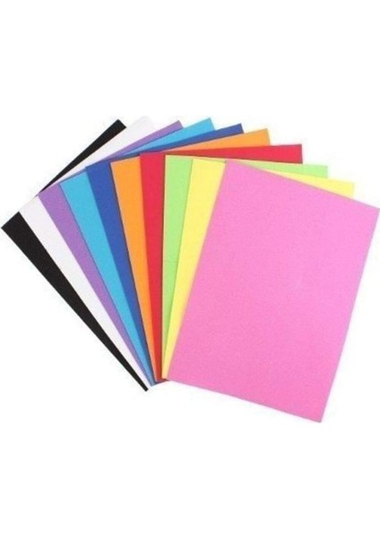 A4 Renkli Fotokopi Kağıdı 10 Renk 100'LÜ Paket 00596