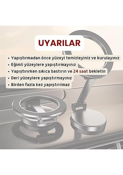 Manyetik Araç Içi Telefon Tutucu Magsafe Ile Uyumlu [güçlü Mıknatıslar] - iPhone 11-16 Pro Max/plus Serileri Ile Uyumlu - Cep Telefonu Tutacağı Araba Telefon Tutucu indirimleri
