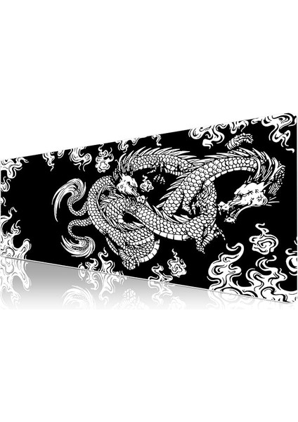 Pro - 5 Farklı Model Dikişli Kenar 70X30 cm Oyuncu Gaming Mouse Pad (Dragon Knot)
