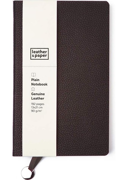 & Paper LP1037 Defter, Kahverengi, Çizgisiz