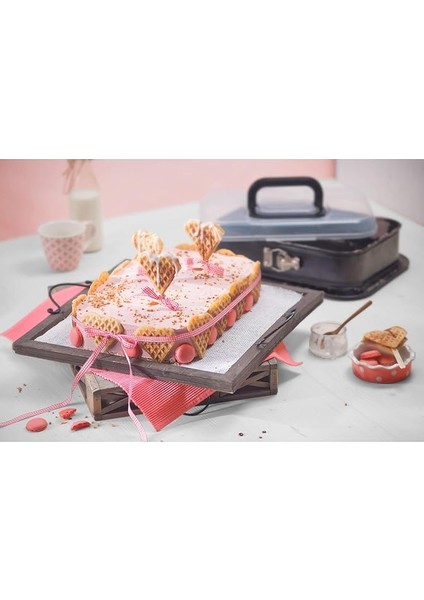 Bake & Take Kelepçeli Kapaklı Kek Kalıbı 36X24 cm fırsatları