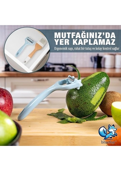 3'ü 1 Arada Patates ve Sebze Soyucu – Paslanmaz Çelik Bıçaklı, Düz + Tırtıklı + Jülyen Soyma, Ergonomik Sap, Bulaşık Makinesine Uygun, Kompakt ve Dayanıklı Mutfak Gereci indirimleri