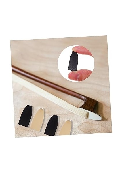 5set Viyola Aksesuarları Keman Yay Uçları Yay Uçları Plastik Uçlar Keman Bağlantı Parçaları 6 Adet*5 modelleri