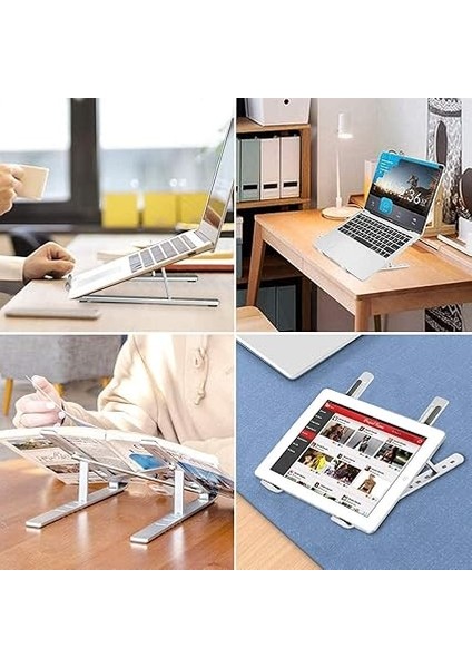 Katlanır Laptop ve Tablet Standı, Siyah indirimleri