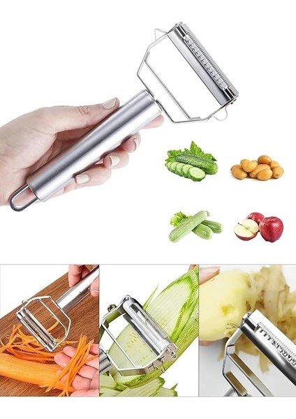 Paslanmaz Çelik Julyen Soyacak Sebze Meyve Dilimleyici Soyacak Patates Soyacağı Jülyen fiyatları