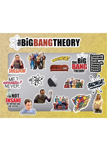 Major Selection The Big Bang Theory Laptop Notebook Tablet Sticker Seti
