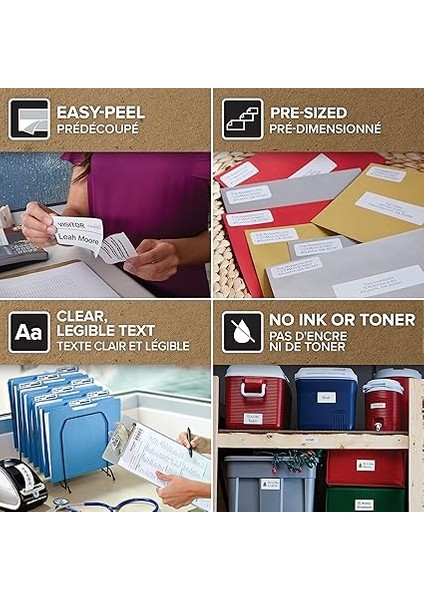 S0722520 Lw Iade Adres Etiketi, (25X54 Mm) 500 Etiket/paket indirimleri