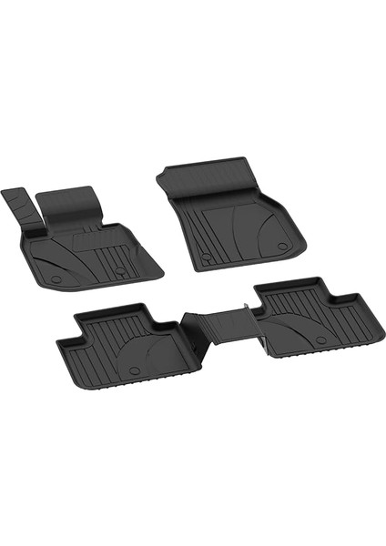 Bmw X3 ile Uyumlu [G01 (2017+) / Ix3 G08 (2021+) / X4 G02 (2018+)] Araca Özel 4.5d Havuzlu Oto Paspas