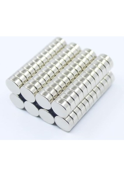 Adet 8x3 mm Yuvarlak Güçlü Neodyum Mıknatıs (Çap 8 mm Kalınlık 3 Mm) indirimleri