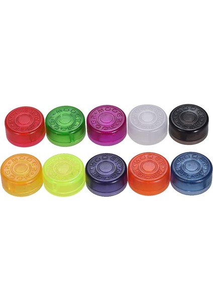 10 Adet Ayak Pedalı Topper Koruyucu Gitar Efekt Pedalı Için Renkli Plastik Tamponlar (Rastgele Renk Teslimatı) fırsatları