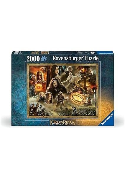 17294 2000 Parça Yüzüklerin Efendisi Lord Of The Puzzle Yetişkinler Için fiyatları