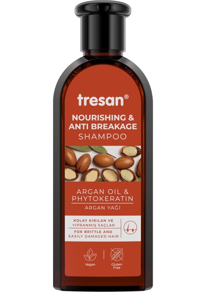 Argan Yağlı Şampuan Yıpranmış Saçlar Için 300 ml